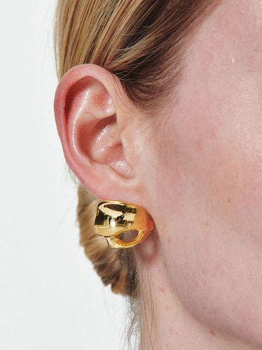 Brie E Earring_gold - AHNI - Modalova