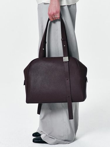 Midnight Boston bag _Bordo - AHNI - Modalova