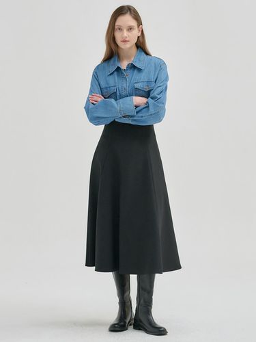 FN high waist full skirt [2colors] - NILBY P - Modalova