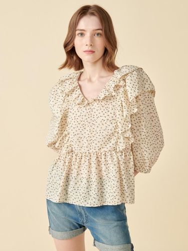 Daisy Shirring Top Daisy Shirring Top - Coett - Modalova