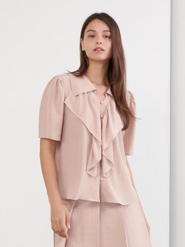 Collar Ruffle Blouse_Indie Pink - Coett - Modalova