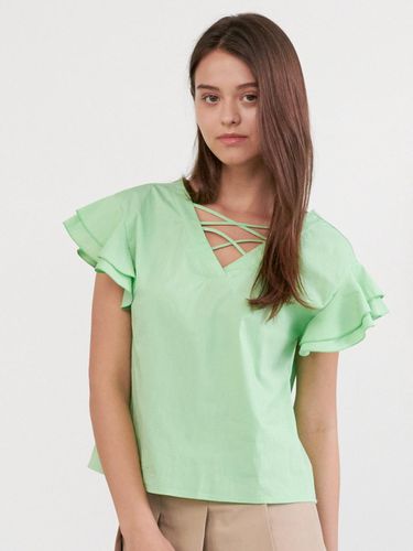 Cross Top_Apple Green - Coett - Modalova