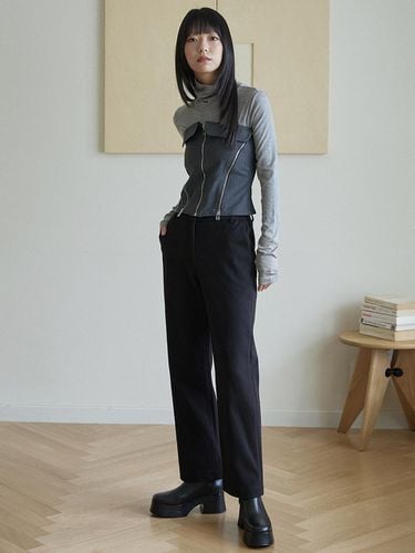 Heavy Napping Straight Pants () - MaLoupe - Modalova