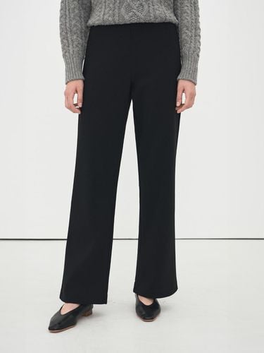 BOOT CUT BANDING SLACKS - BLACK - LESEIZIEME - Modalova