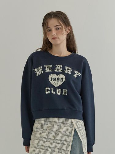 Heartclub sweatshirts (blue navy) - sunmul - Modalova