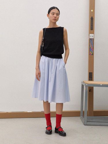 Easy cotton skirt - sky - BRENDABRENDEN SEOUL - Modalova