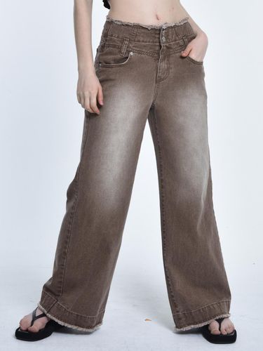 Brush pants (brown) - MIDNIGHT MOVE - Modalova