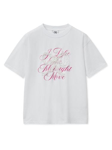 Ov lace ribbon t (white) - MIDNIGHT MOVE - Modalova