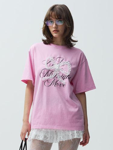 Ov lace ribbon t (pink) - MIDNIGHT MOVE - Modalova