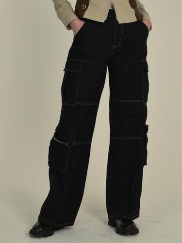 Cargo pants (dark blue) - MIDNIGHT MOVE - Modalova