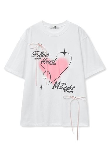 Heart t (white) - MIDNIGHT MOVE - Modalova