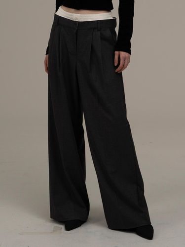 Cl slacks (dark grey) - MIDNIGHT MOVE - Modalova