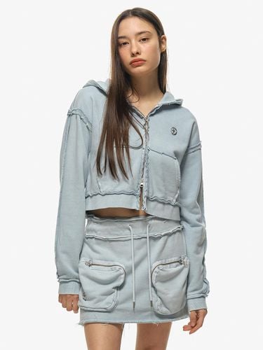 Dy hood zip up (sky blue) - MIDNIGHT MOVE - Modalova