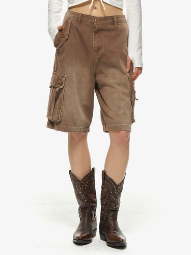 Cargo pants (brown) - MIDNIGHT MOVE - Modalova