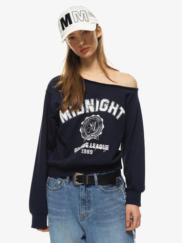 Off shoulder mtm (navy) - MIDNIGHT MOVE - Modalova