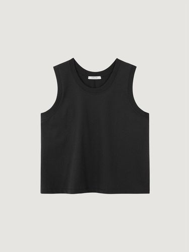 Relaxed Sleeveless top (Black) - MAROYH - Modalova