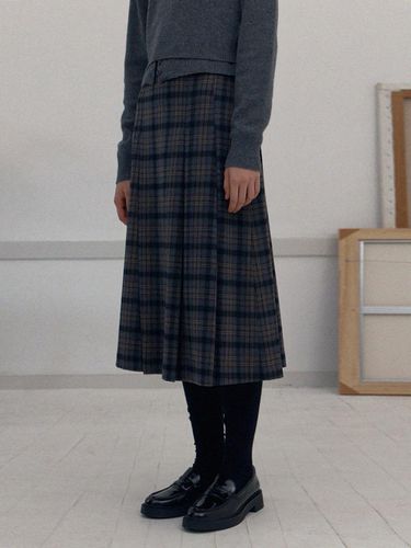 French check skirt - BRENDABRENDEN SEOUL - Modalova