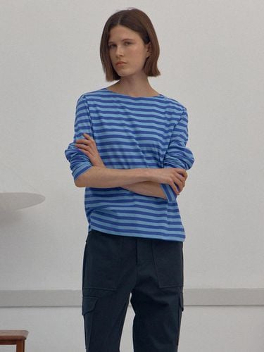 Colour stripe tee - blue - BRENDABRENDEN SEOUL - Modalova