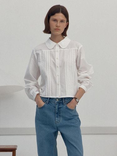 Pintuck cropped shirt - BRENDABRENDEN SEOUL - Modalova