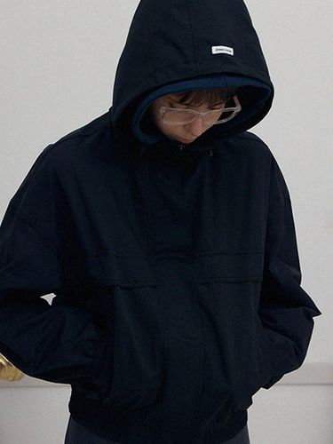 Forest hood jumper - black - BRENDABRENDEN SEOUL - Modalova