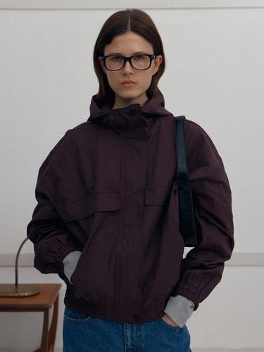 Forest hood jumper - burgundy - BRENDABRENDEN SEOUL - Modalova