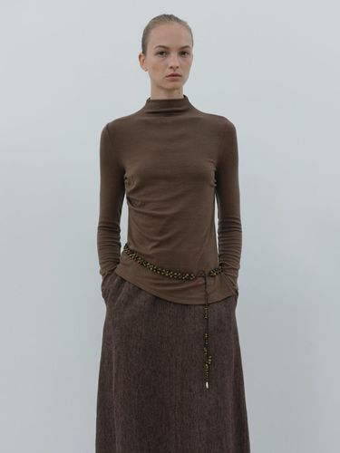 Wave turtleneck (wood) - MOIA - Modalova