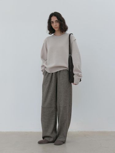 Wool sweater (ecru) - MOIA - Modalova