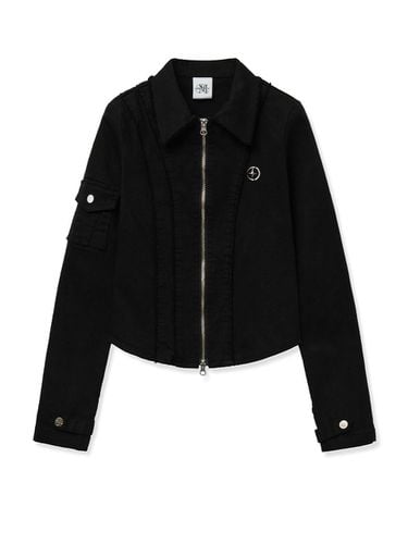 Cut line jacket (black) - MIDNIGHT MOVE - Modalova