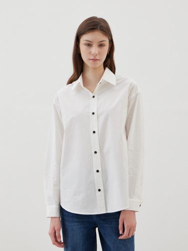 Button Basic Oxford Shirt - White - LESEIZIEME - Modalova