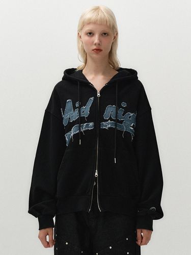 Ov damage hood zip up (black) - MIDNIGHT MOVE - Modalova