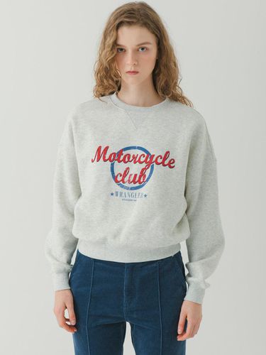 W) Moto Club Fleece Sweatshirt - Wrangler - Modalova