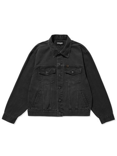 Washed Denim Jacket Black - Wrangler - Modalova