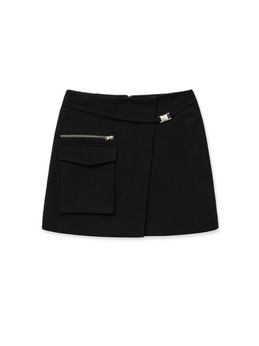 Zip skirt (black) - MIDNIGHT MOVE - Modalova