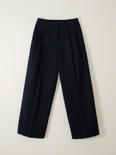 TROUSERS COTTON PANTS_NAVY - SAGEMENT - Modalova