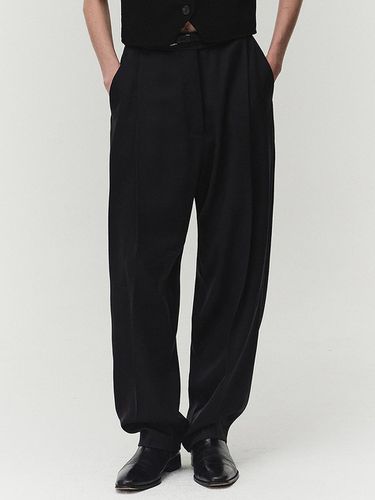 Wool one chin balloon slacks (black) - NOIRER for WOMEN - Modalova