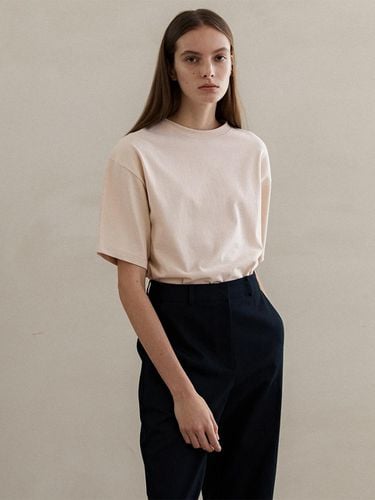 Line cotton T - shirts (rosy beige) - MAROYH - Modalova