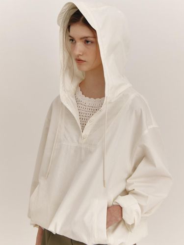 Cotton Hood Anorak (Lemon) - THE RYE - Modalova