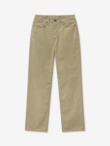 CASUAL COTTON PANTS_BEIGE - RIDIFI - Modalova