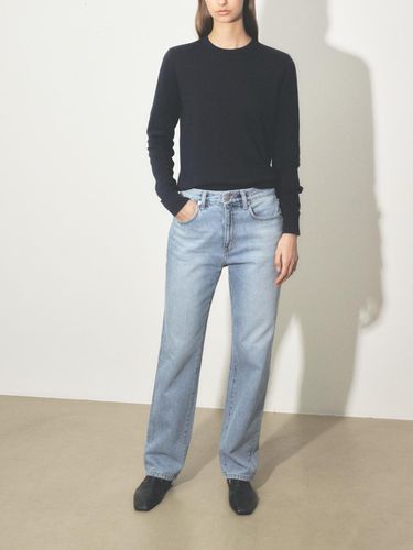 S MID RISE STRAIGHT LEG JEANS_BLUE - RIDIFI - Modalova