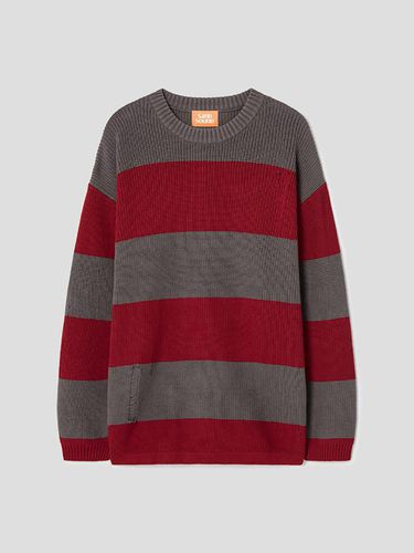 Rugby Stripe Crew Neck Sweater (MS4951A426) - SAND SOUND - Modalova