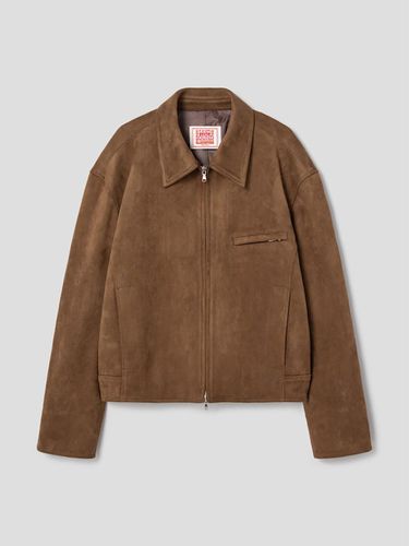 Suede Tracker Jacket Yellowish Brown (MS4939A36B) - SAND SOUND - Modalova