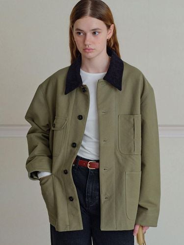 Cotton Work Jacket (khaki) - THE RYE - Modalova