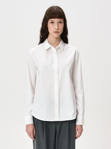 Basic Cotton Shirt (ivory) - RIDIFI - Modalova