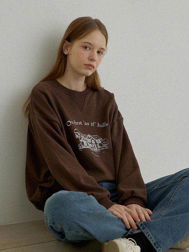 As if hills Sweatshirt (Brown) - AS IF - Modalova