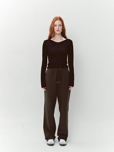 AS BASIC SWEATPANTS (CHARCOAL) - ASURA - Modalova