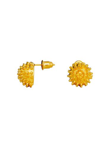 Silver Sharp Earring _Gold - PICOMENT - Modalova