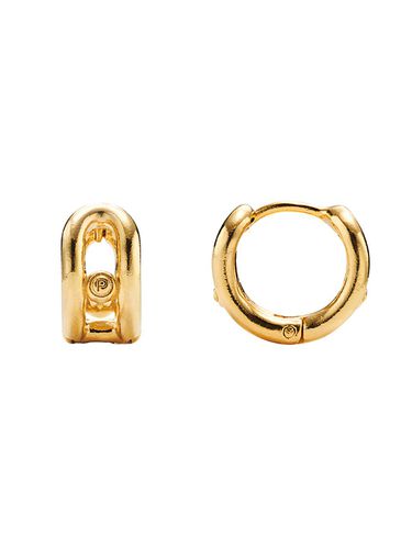 Two Line Small Earrings _ Gold - PICOMENT - Modalova