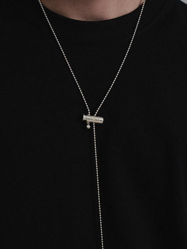 Stopper Pendant Ball Chain Long Necklace - PICOMENT - Modalova