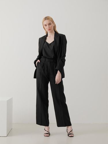 Black Linen PANTS - DEFEMME - Modalova