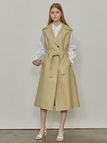 COTTON LINING TRENCH VEST - DEFEMME - Modalova